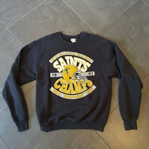 Vintage 1991 New Orleans saints sweatshirt